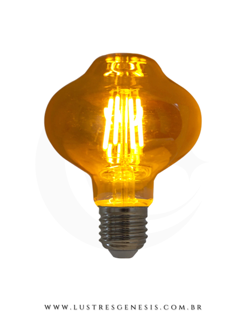 Lâmpada de Filamento de Led L80 4W Squirrel Cage da GMH Lustres Gênesis loja online de Lustres e Iluminação Decorativa